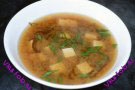 Мисо-суп с грибами шиитаке