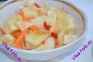 Салат из белокочанной капусты с острым перцем чили (Китайская кухня)